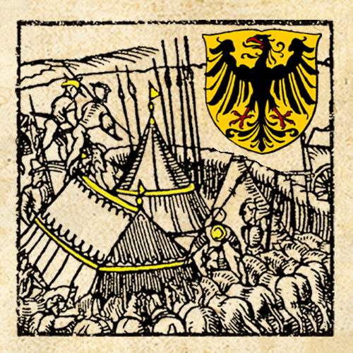 Lager der Landzknechrotte der Reichsstadt Schweinfurt